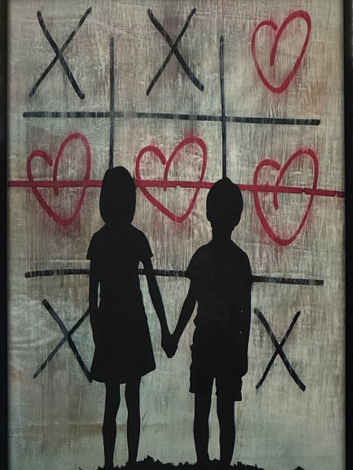 Impression sur toile de l'artiste BANKSY