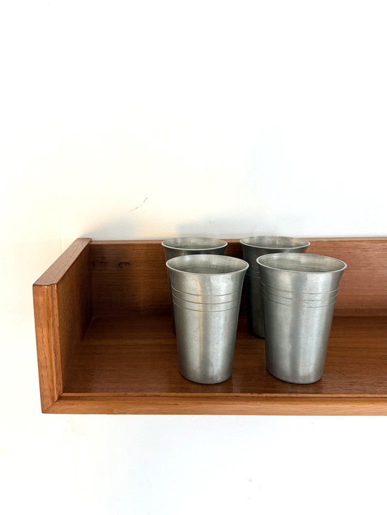 Image 1 of Set di 3 mensole da parete galleggianti vintage anni '60