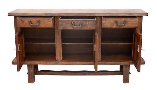 Brutalist sideboard by Olavi Hanninen