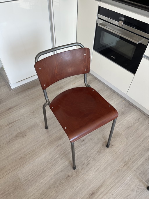 3x TU Gispen Delft stoelen