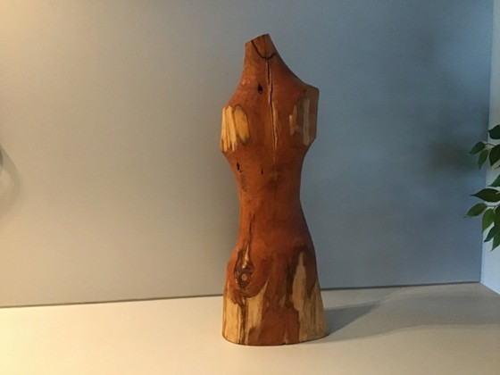 Image 1 of Wooden torso by Bart Ensing Nature Art