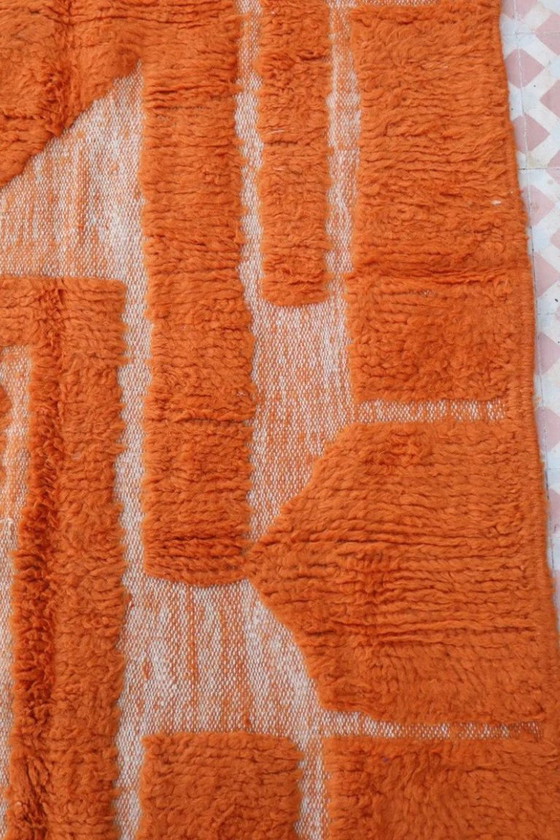 Tapis marocain élégant – Laine des montagnes de l'Atlas, fait main, 200 cm x 300 cm – Cotton (photo 7 of 8)