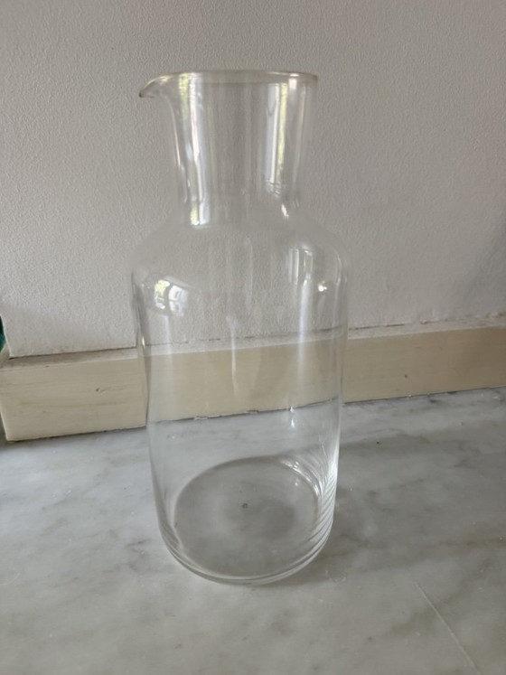 Image 1 of Jarra de agua de cristal Lobmeyr – Fortuna con un punto dorado – Diseño de Mark Braun