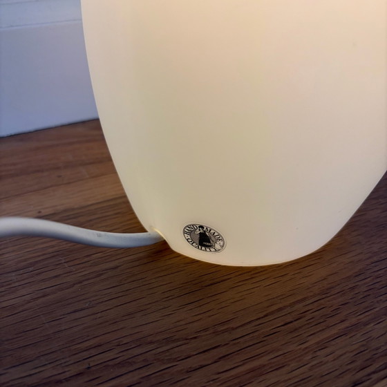 IKEA Mylonit Table lamp white opal glass, organic shape (photo 5 of 7)
