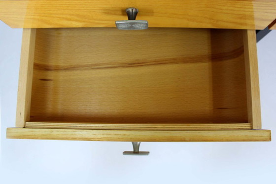 Image 1 of Mid-Century Modular Ash Desk with Mirror from Up Zavody, Czechoslovakia, 1970s