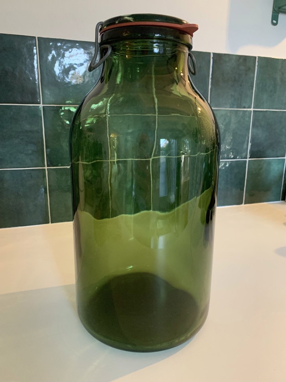Bülach preserving jars, Kitchen accessories, Glass, Green (photo 2 of 15)