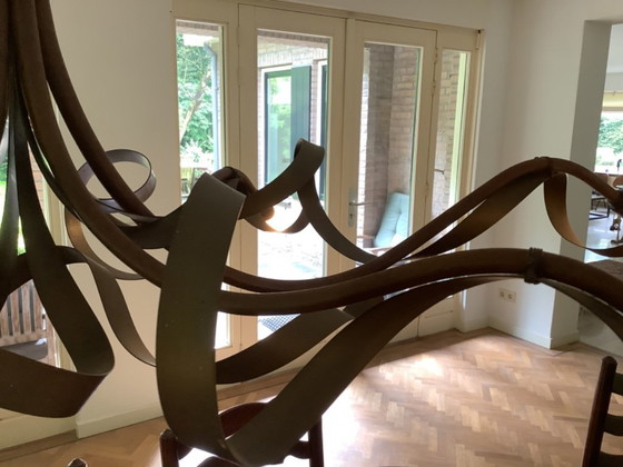 Image 1 of Jacco Maris Ruben Plie Oval 6UC Chandelier Bronze