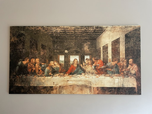 Canvas with varnish - Last supper - da Vinci