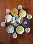 Arzberg Kaffeetassen mit Aufdruck