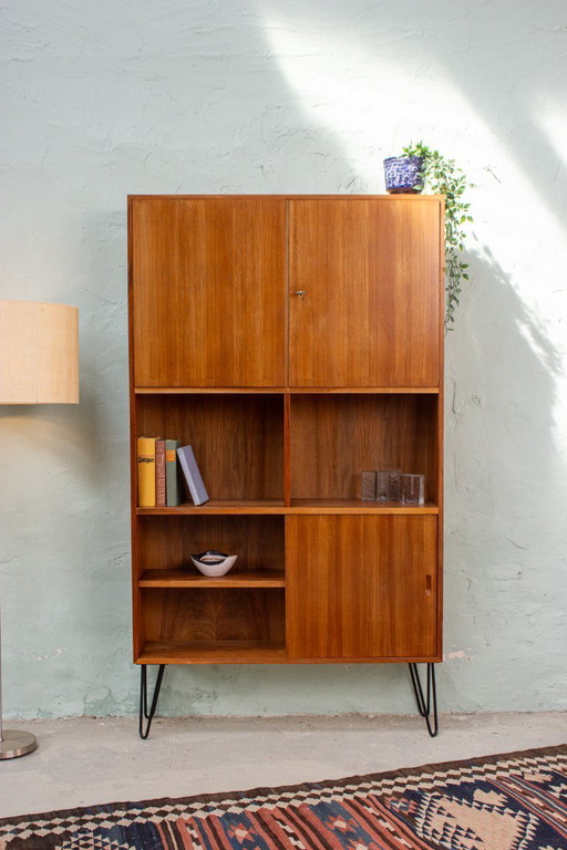 Buffet haut vintage, commode style années 60