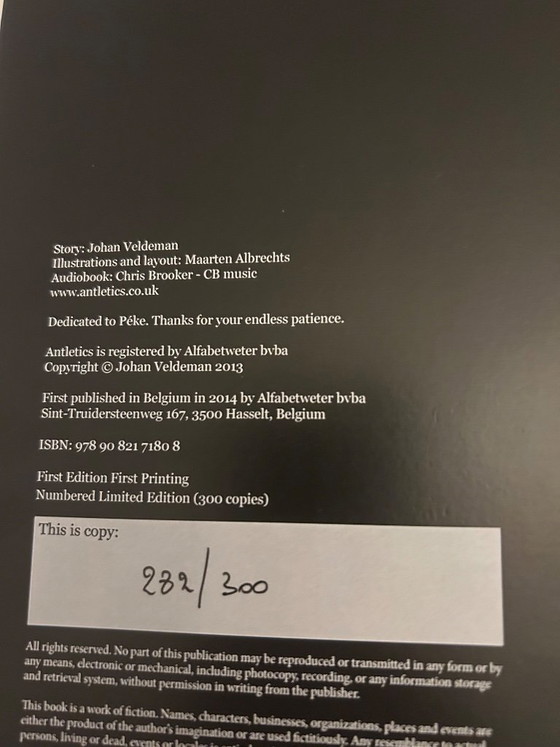 Antletics – Edición limitada rara (numerada 282/300) + ¡Firmada y extras! – Libros de arte, Other (photo 2 of 7)