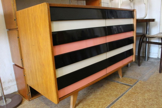 Model U453 Sideboard by Jiří Jiroutek for Interier Praha, 1960s – Plastic (photo 2 of 6)