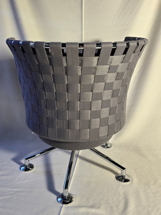 Image 1 of Paire : 2 fauteuils COR Circo – Design Peter Maly – Osier gris – Premier propriétaire