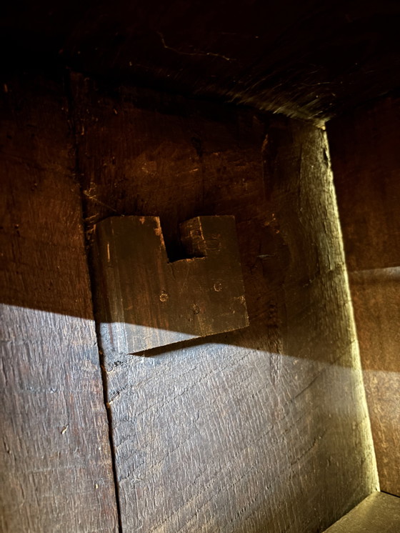 Image 1 of Antique Brocante single-door cabinet / sideboard / wardrobe