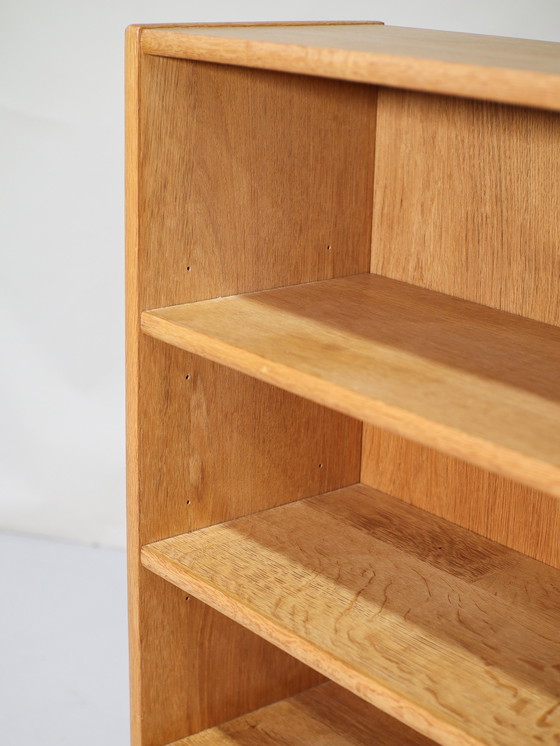 Image 1 of Bookcase Oak Danish 1960s Vintage