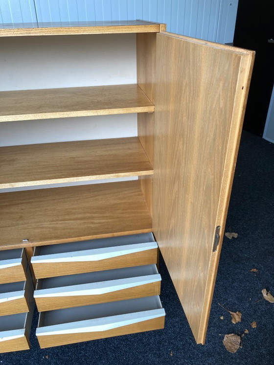 Image 1 of Mid Century vintage kledingkast Hellerau Franz Ehrlich