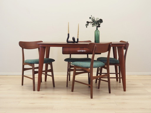 Schreibtisch aus Eiche, italienisches Design, 1970er Jahre, Produktion: Italien