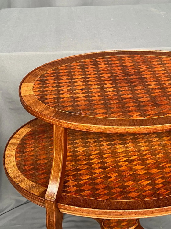 Victoriaanse serveertafel – Bijzettafels, Wood (photo 3 of 7)