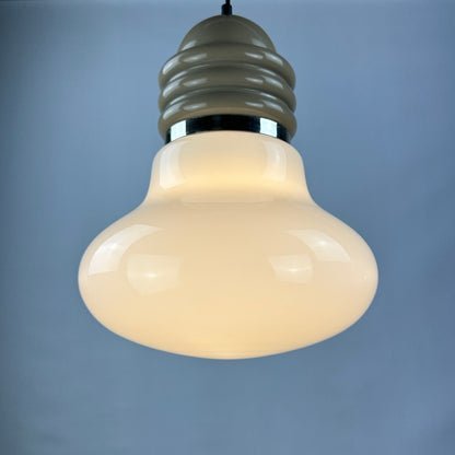 Lampada a sospensione Enrico Tronconi - Grande goccia in vetro italiano, 1960
