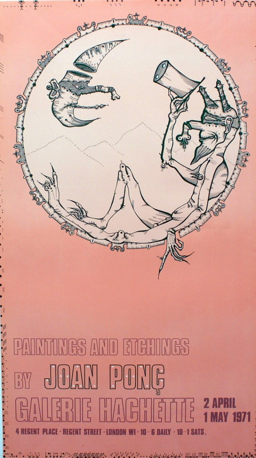 Ponc, Joan - Galerie Hachette - Lithographie couleurs