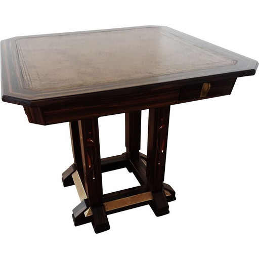 Mid century secessionists design games table by Ludwig Schmitt