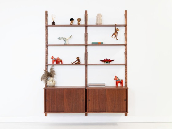 Teak Modular Shelving Unit, Danish Design, 1960s, Made in Denmark – Wood (photo 2 of 15)