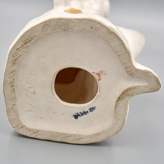 Ceramic Woman Figure, Jihokera Bechyně, 1986, Czechoslovakia – Sculpture (photo 19 of 19)