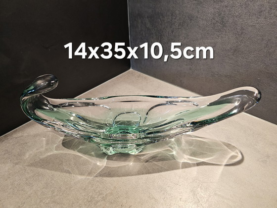 Image 1 of Bol en verre vintage – Cristallerie de Bayel France (1960)