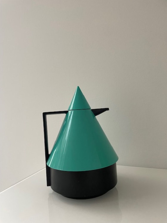 Bouteille Thermos Emsa Rio – Design Postmoderne Années 80 – Verres et carafes, Glass, Plastic (photo 4 of 19)