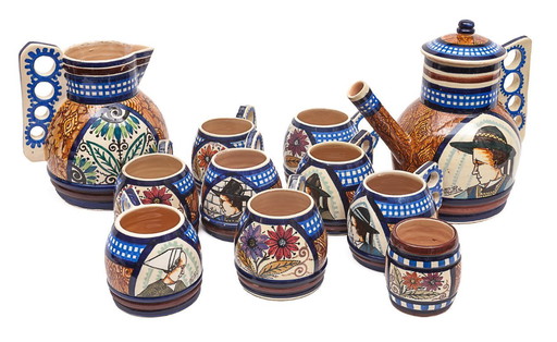 Servicio de café Paul Fouillen Quimper