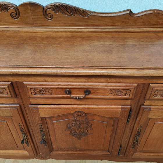 Image 1 of Vintage Country Louis XV wall cabinet, buffet cabinet, sideboard, chest of drawers