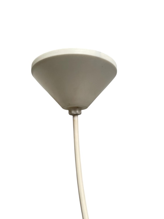 Image 1 of Lampada da sospensione in smalto opalino, Glashutte Limburg 