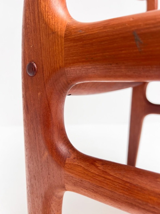 Set of 6 Danish Design Chairs by Johannes Andersen for Uldum, 1960s – Dining chairs, Wood (photo 14 of 17)