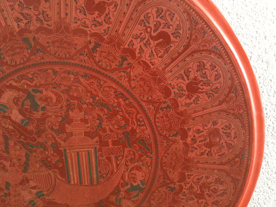 Image 1 of Tavolo laccato birmano