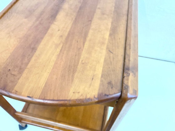 Image 1 of Carrello bar in teak di Aksel Kjersgaard design danese anni '60