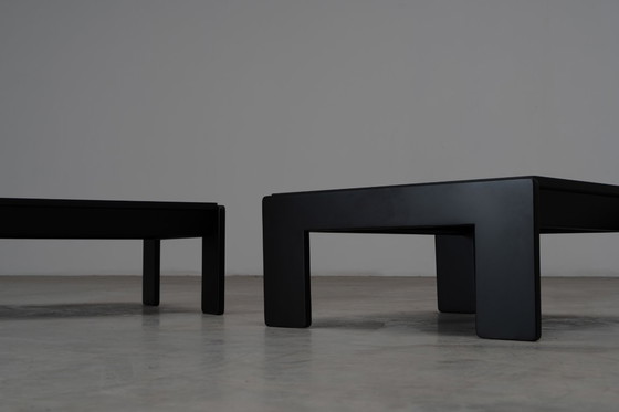 Image 1 of 2x Table basse Knoll Gavina 'Bastiano' - Tobia & Afra Scarpa