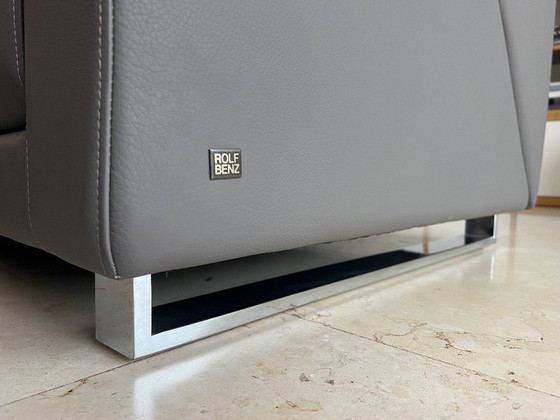 Image 1 of Komplette Sitzgruppe von Rolf Benz (2 x Sessel, 2 x Sofa, 2 x Hocker)