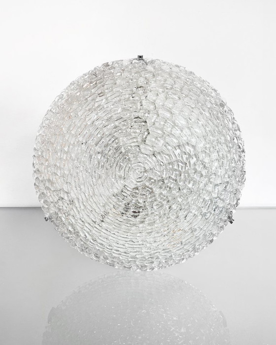 Image 1 of Plafonnier vintage Hustadt Leuchten des années 70