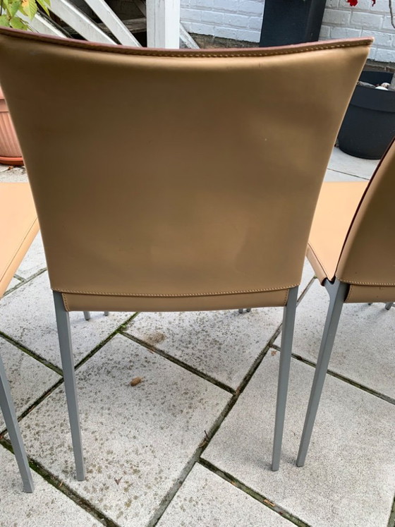 Image 1 of Set of 6 Zanotta chairs