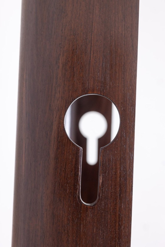 Image 1 of Carlo di Carli. Garderobenständer aus Palisanderfurnier. 1960er Jahre.