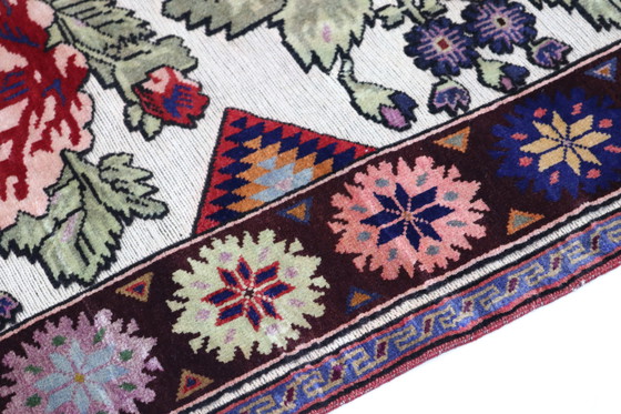 Image 1 of Afghan Kelim Deco Art Handwoven New Rug 253 x 75 cm