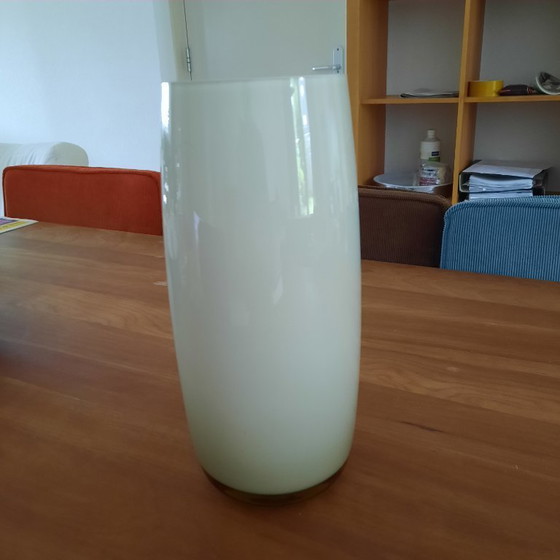 Image 1 of Vaso in vetro bianco latte di Zwiesel Glas Germania