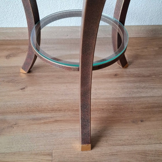 Image 1 of PIERRE VANDEL PARIS Bijzettafel - Rond - 2 Stuks