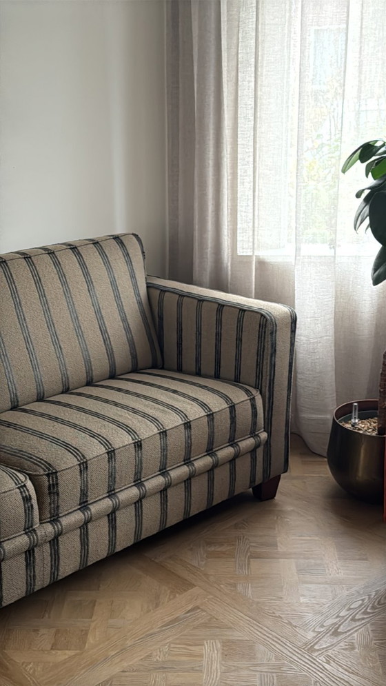 Image 1 of Vintage Sofa With Stripes