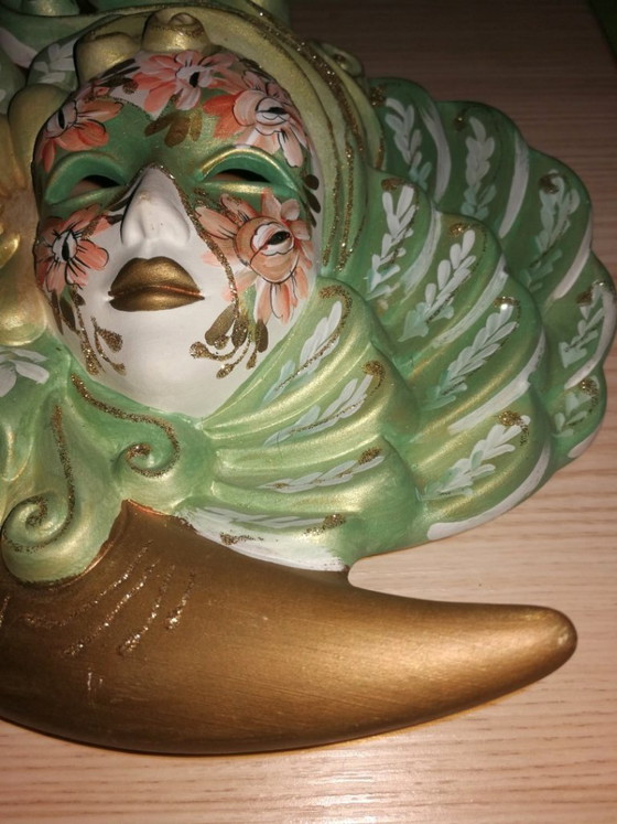 Image 1 of Vintage Venezianische Dekorative Maske