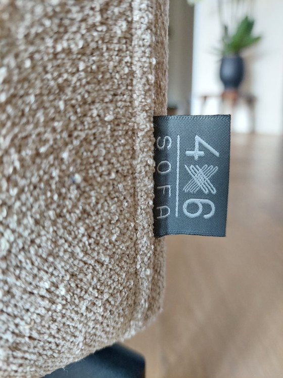 Sofá de 4x6 con chaise longue - ¡Como nuevo! – 4x6 Sofa, Metal, Textile (photo 6 of 7)