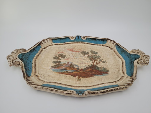 Florentine tray.
