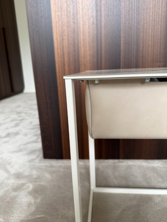 Image 1 of Zanotta Taschino night table white leather