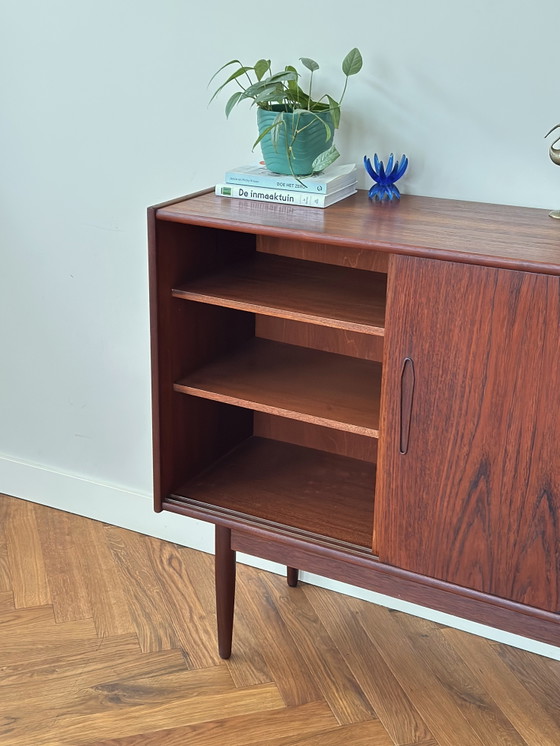 Mobile pensile vintage in legno di teak danese, anni '50/'60/'70 – Credenze alte, Wood (photo 12 of 15)