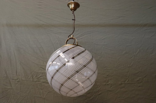 Murano-Glaskugel-Kronleuchter aus den 1970er Jahren